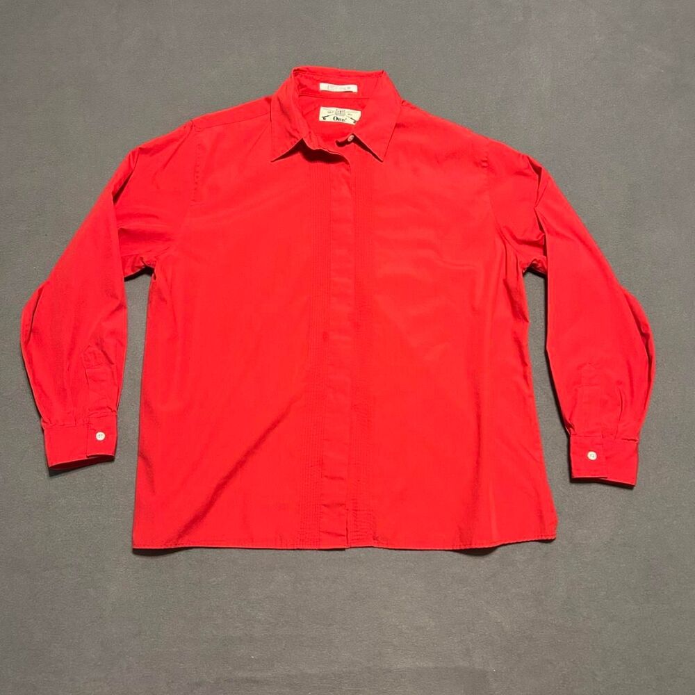 Orvis Men's Red Shirt